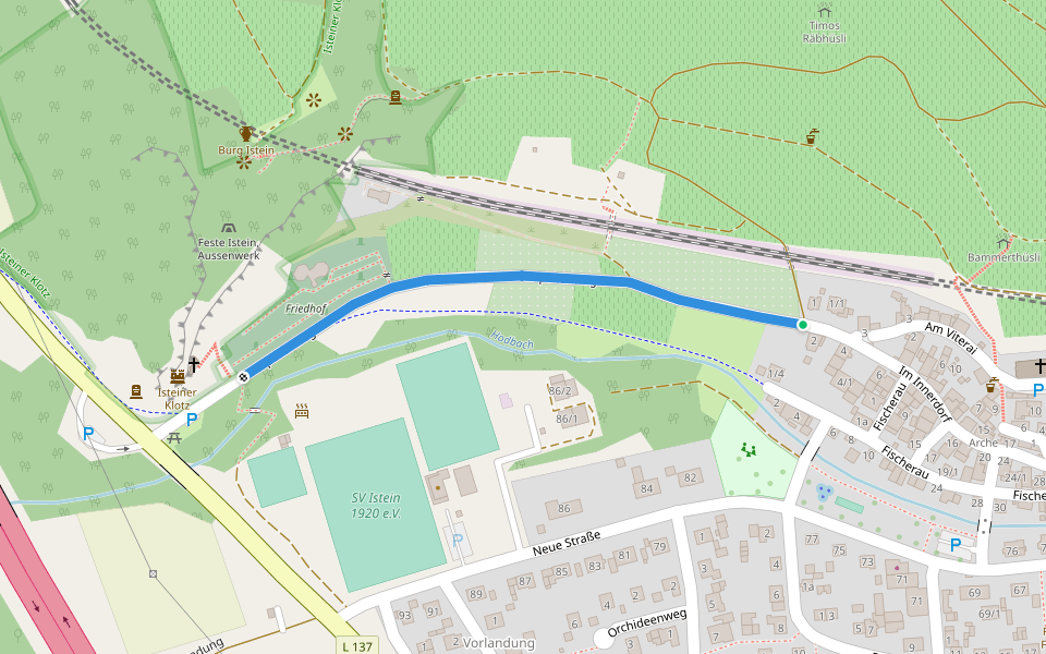 Istein Stapflehus - Istein Friedhof
