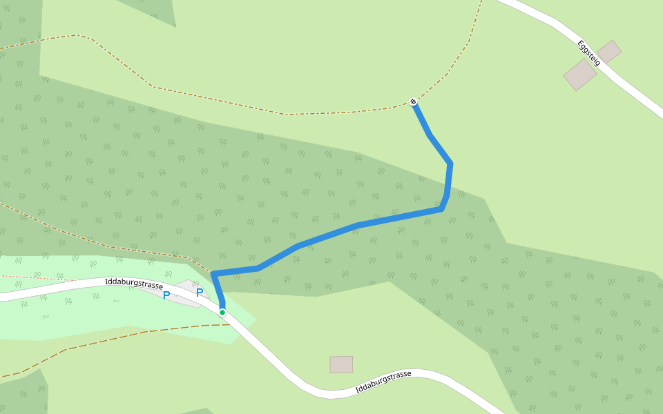 Lämmligarten - Gähwil? - fixme walking route map in Kirchberg