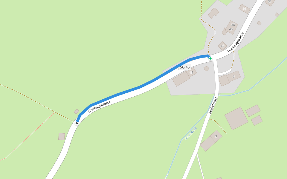 Gähwil Seeli - ? - fixme walking route map in Kirchberg