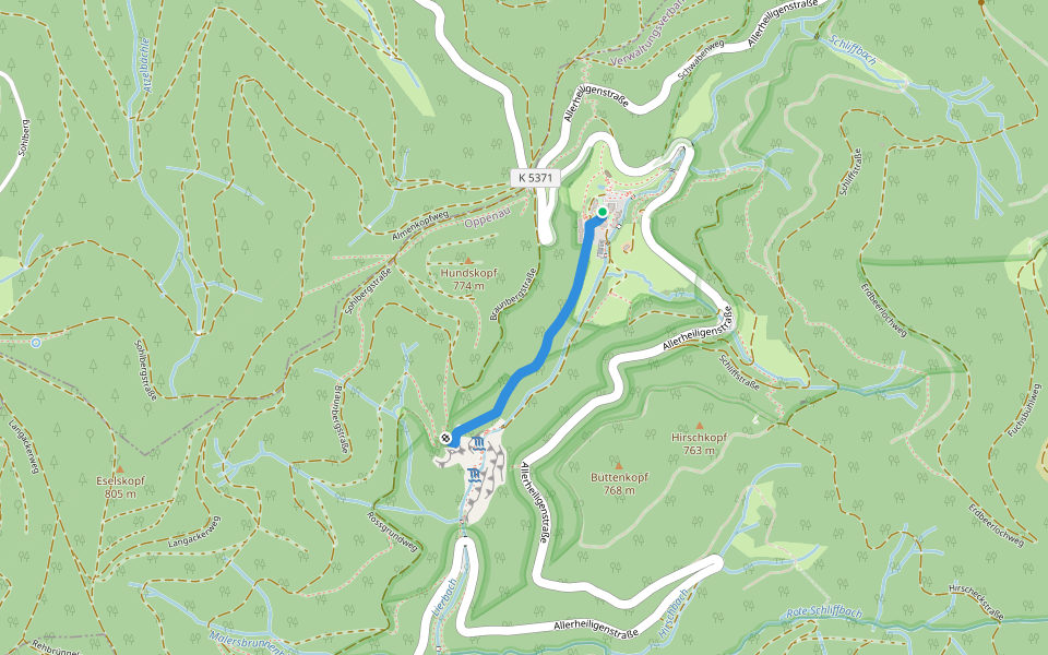 Allerheiligen Klosterhof - Engelskanzel