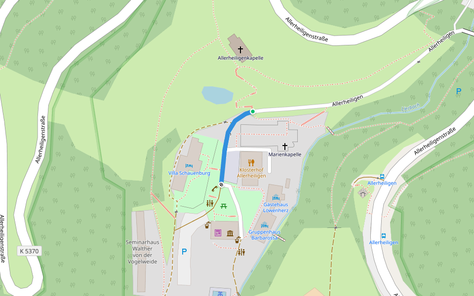 Allerheiligen Klosterhof - Allerheiligen Klosterruine