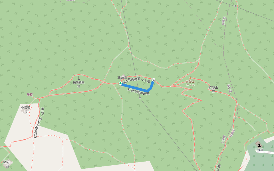 紅淡山登山步道