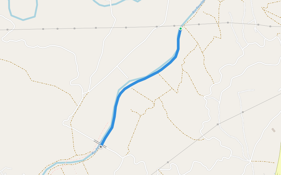 SL-A 163 Río Pereilas walking route map in Coín