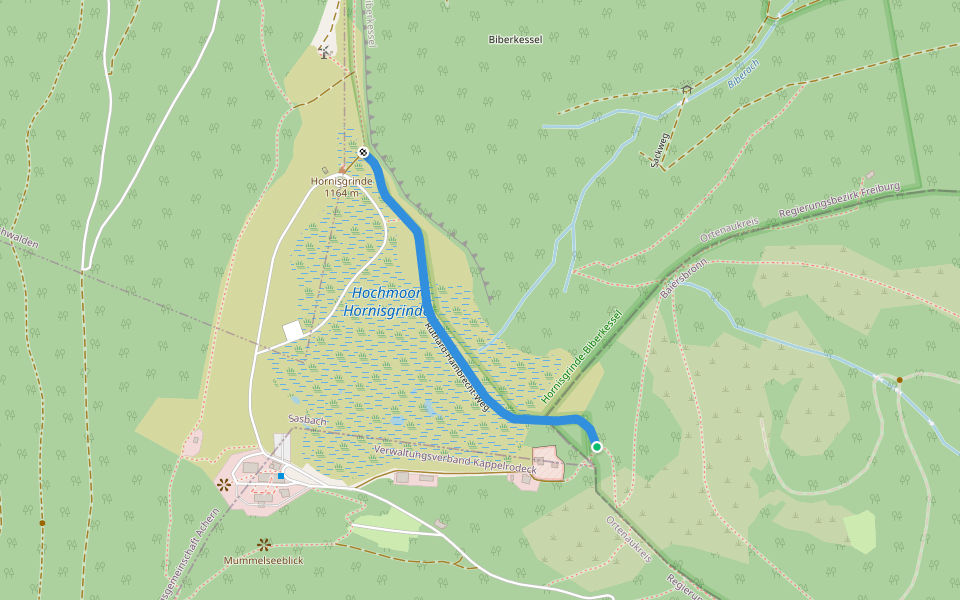 Dreifürstenstein - Hornisgrinde Bismarckturm