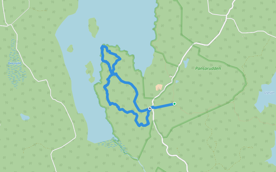 The armored rudder loop | Walking Map