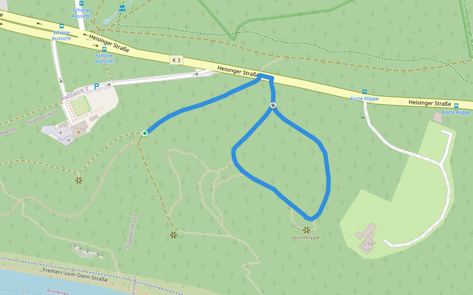 BaldeneySteig-Seitenblick Korteklippe