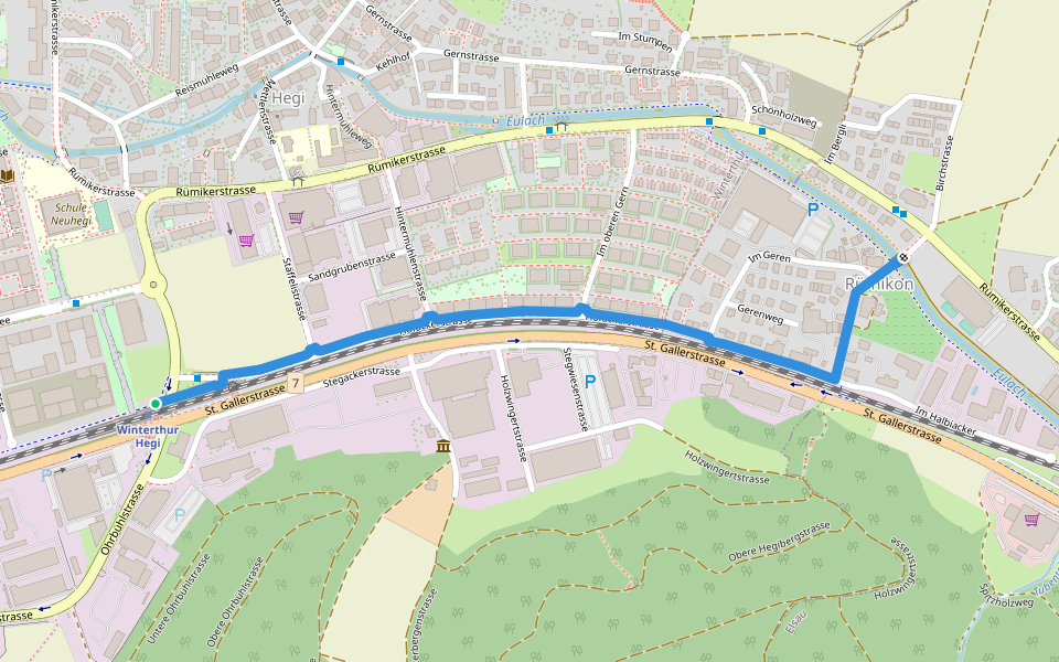 Bahnhof Hegi - Rümikon