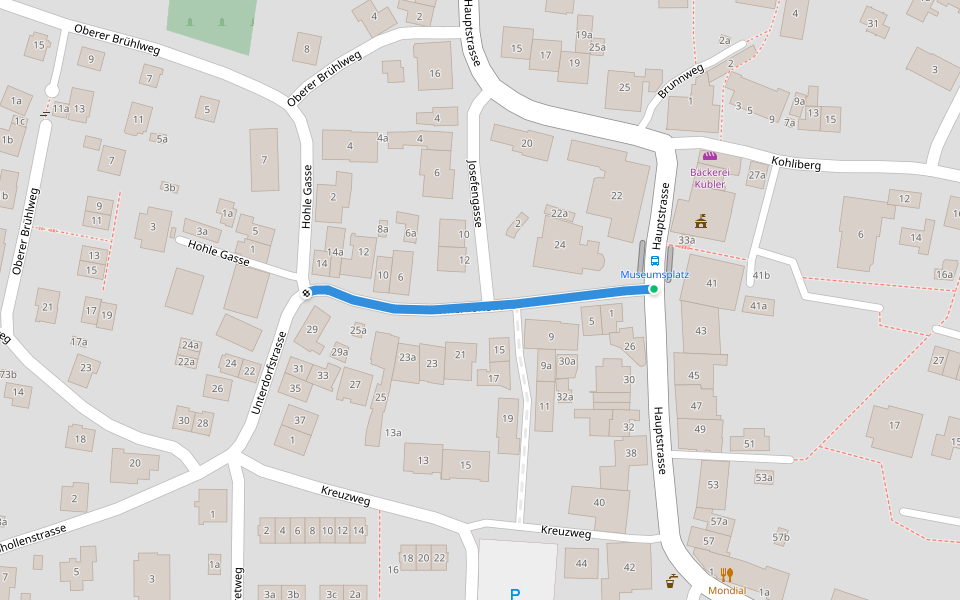 Dornach Museumsplatz - Dornach? - fixme walking route map in Dornach