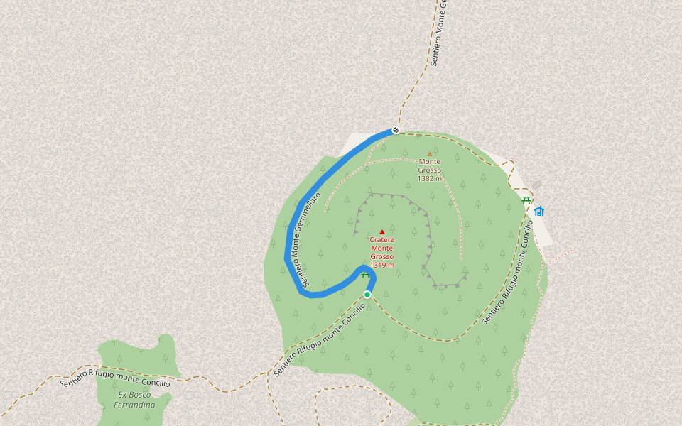 Sentiero Monte Grosso Variante A
