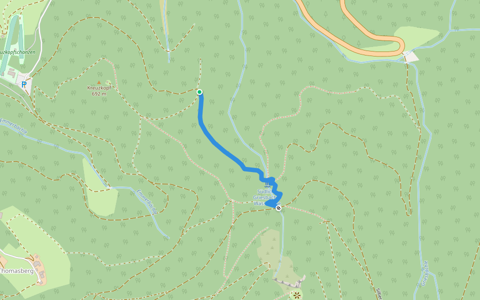 Turmwald - Wasserfall