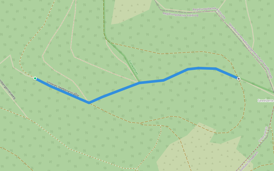 Langenberger Ries - See-Ebene Straße