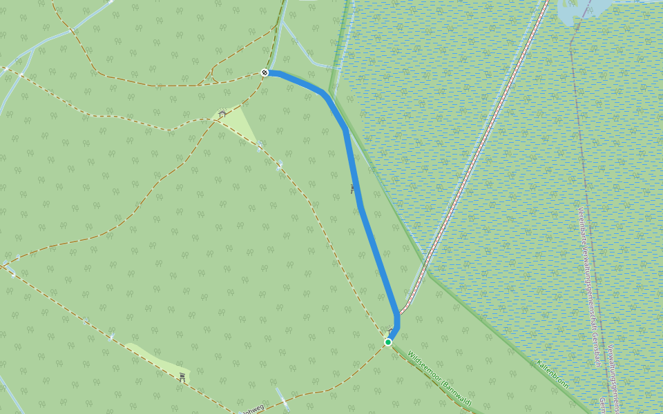 Leonhardhütte - Saatschulhütte walking route map in Gernsbach