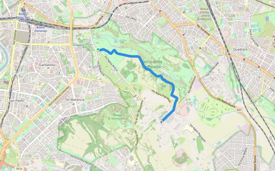 Via Francigena - Variante Caffarella