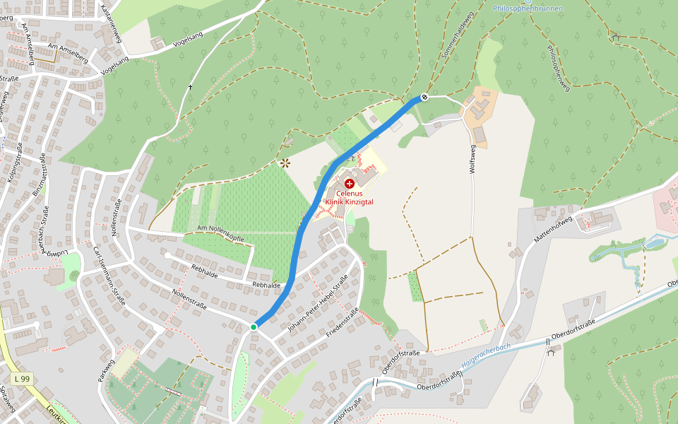 Gengenbach Wolfsweg - Wolfslache