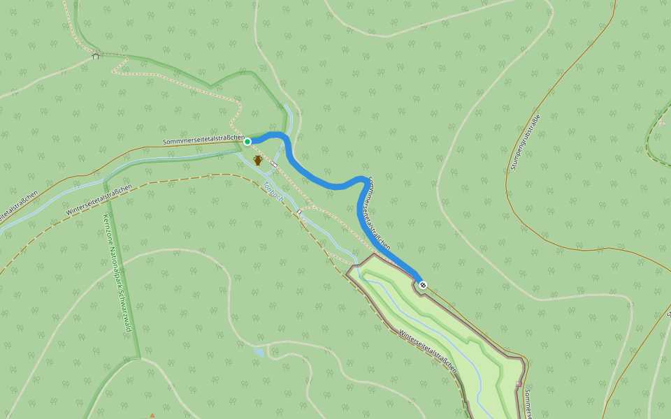 Flößerhütte - Wildgehege Tonbach