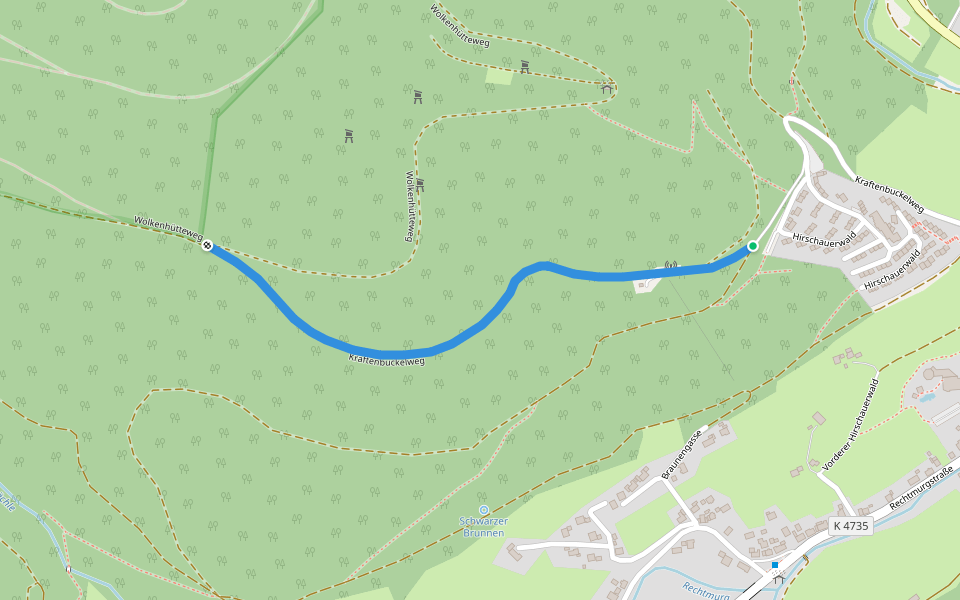 Bogenweg - Röhrsberghalde