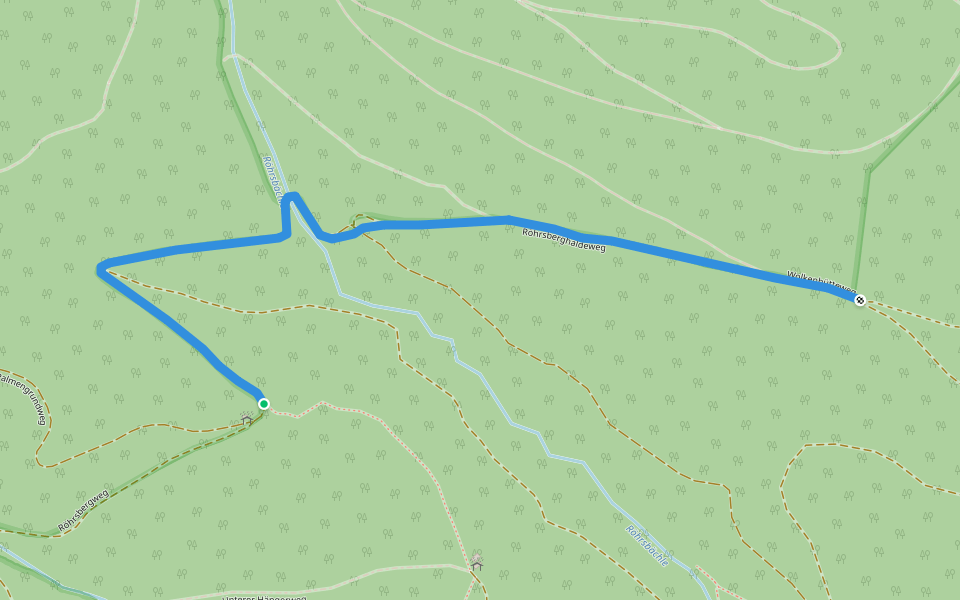 Binsenhütte - Röhrsberghalde