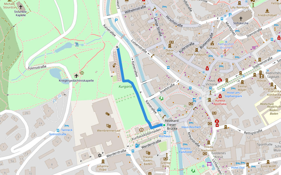 Baden-Baden Kurhaus - Baden-Baden Trinkhalle