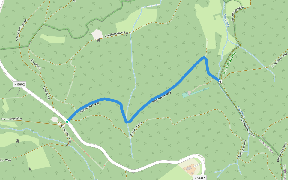 Parkplatz Ziegelwasen - Schießstand