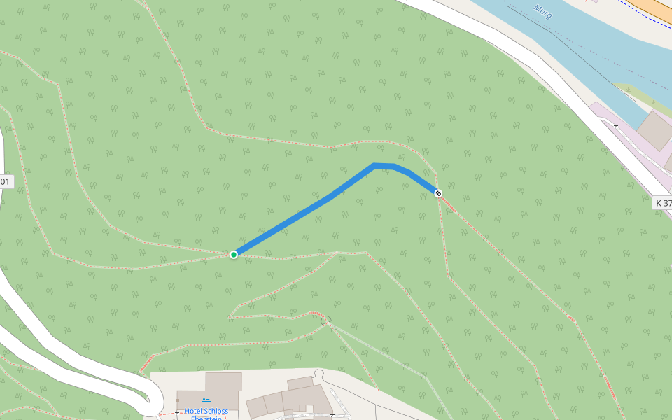 Wachtelweg - Wachtelweg walking route map in Gernsbach