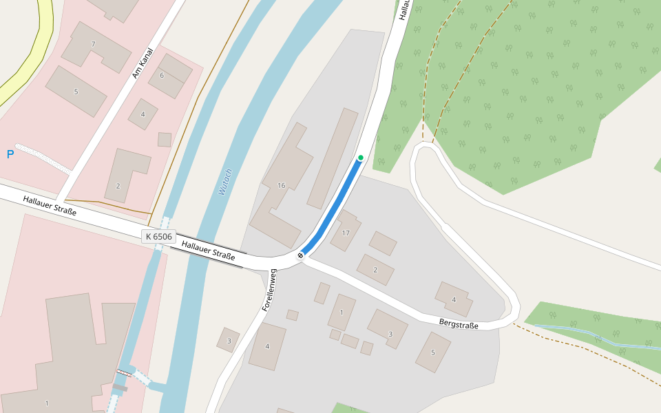 Egginger Zoll - Fixme walking route map in Eggingen