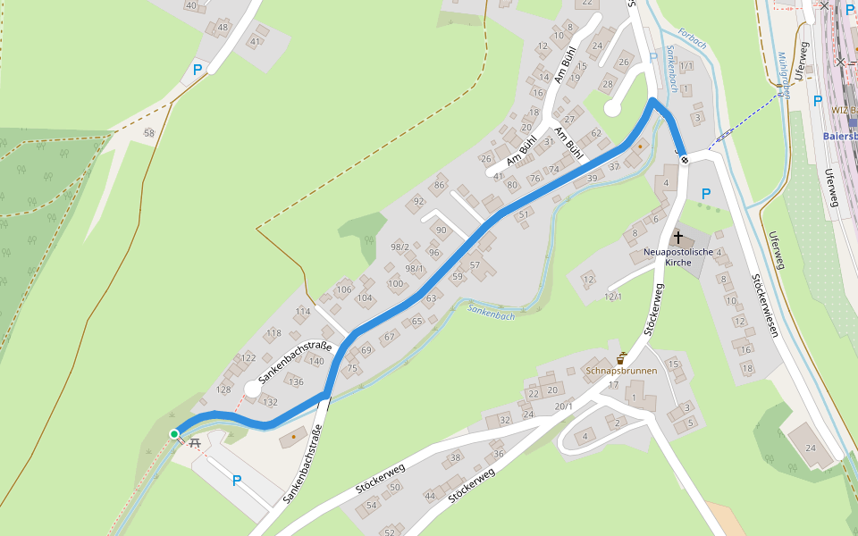 Gleitschirm-Landeplatz - Stöckerwiesen