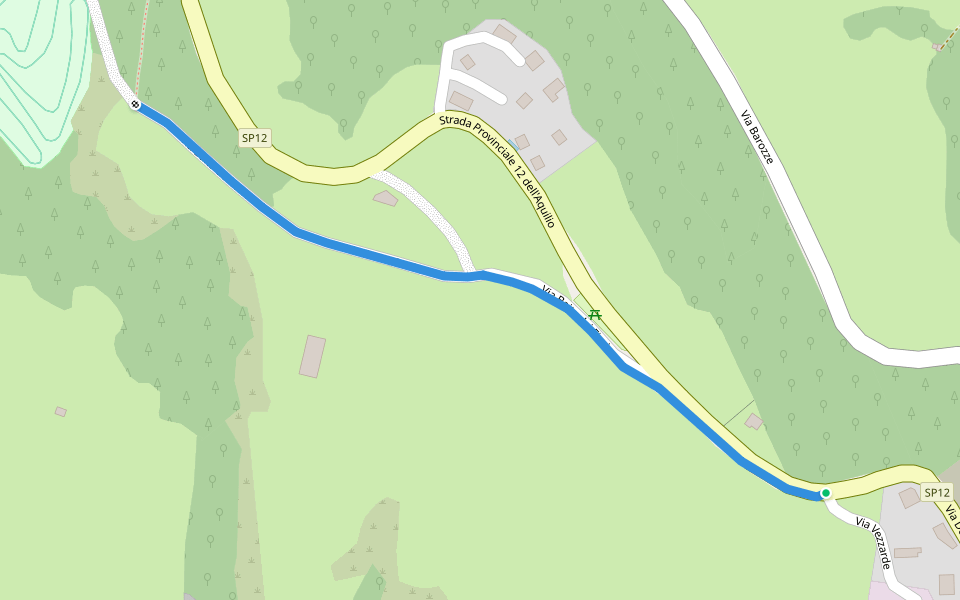 probabile 239 walking route map in Sant'Anna d'Alfaedo