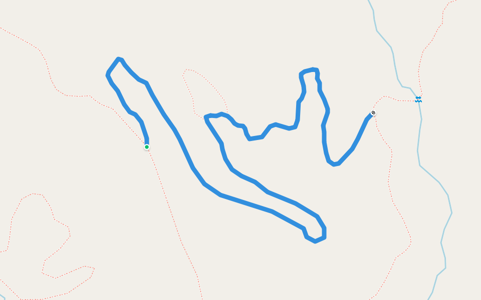 Misgnomer walking route map in Oxford