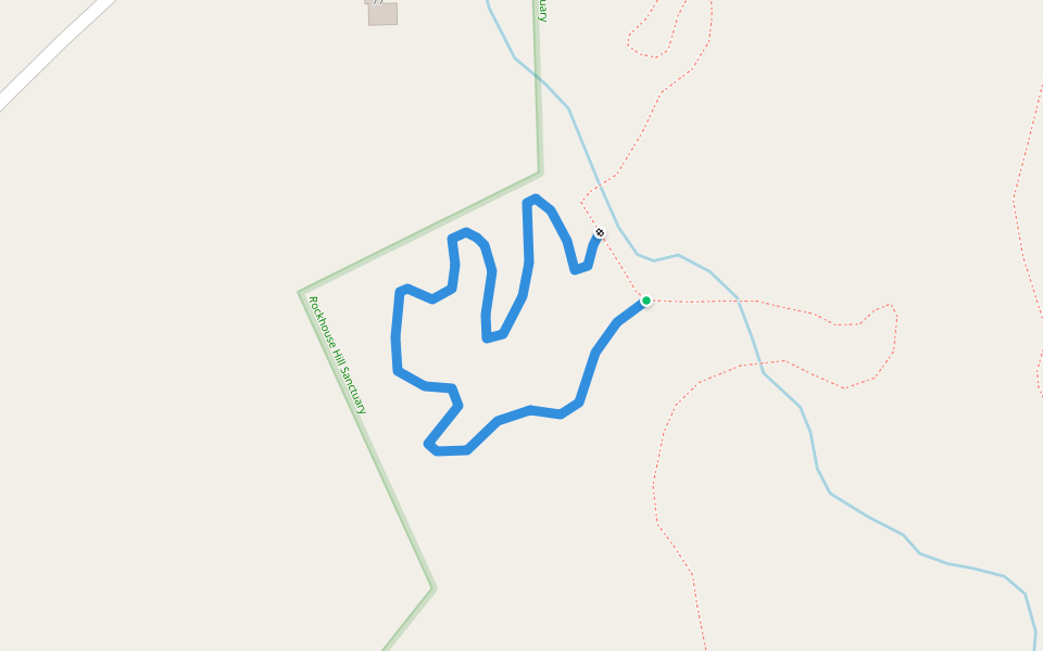 Boulder Dash walking route map in Oxford