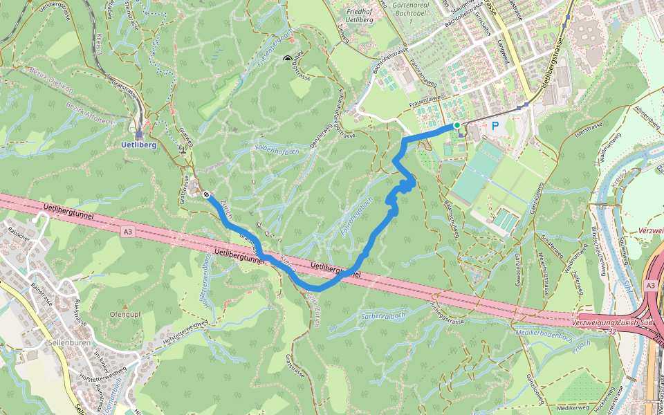 Albisgüetli - Uetliberg Uto Kulm