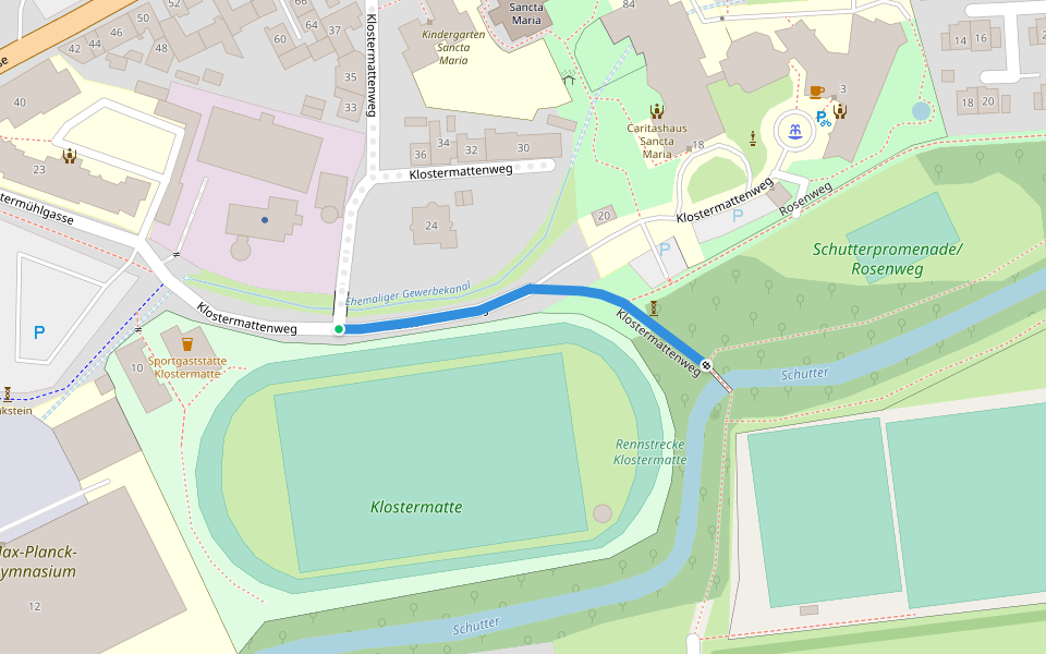 Lahr Klostermatte Lahr Sancta Maria Walking And Running Trail Pacer