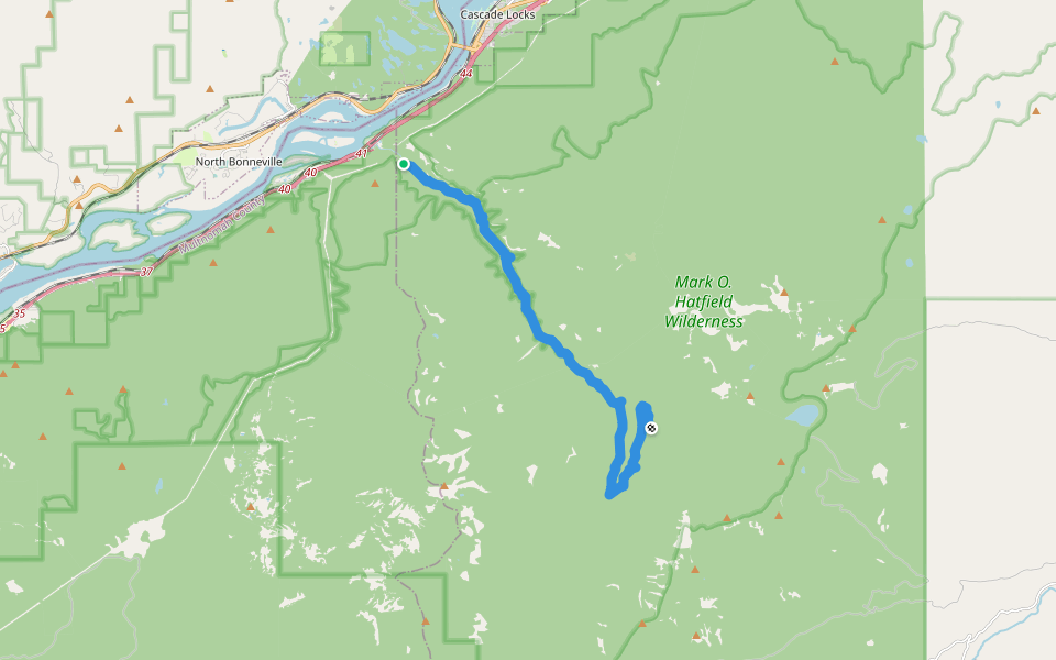 Eagle Creek Trail Hiking Cascade Locks, Oregon Pacer