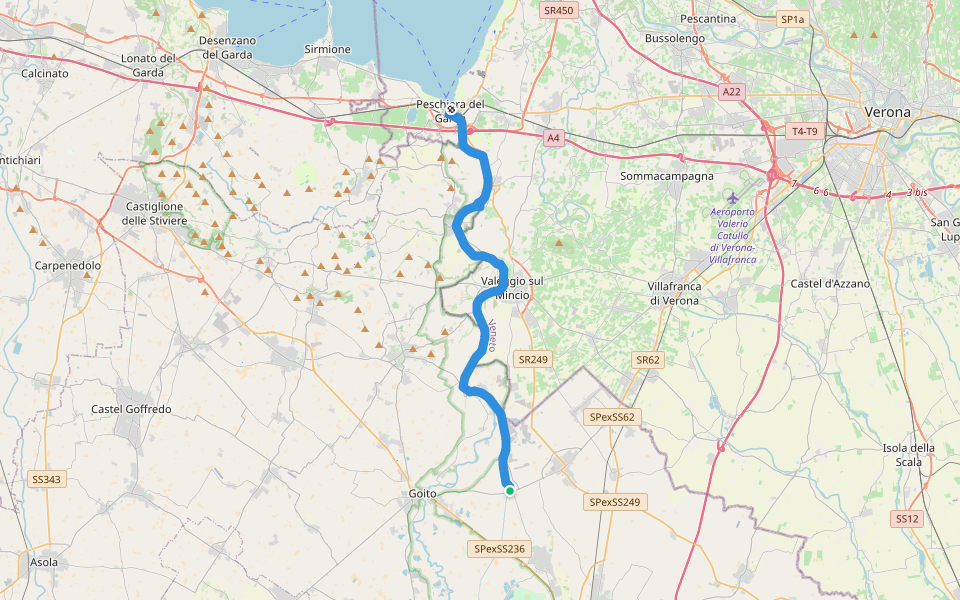 CamminaForeste - Tappa 1D walking route map in Marengo