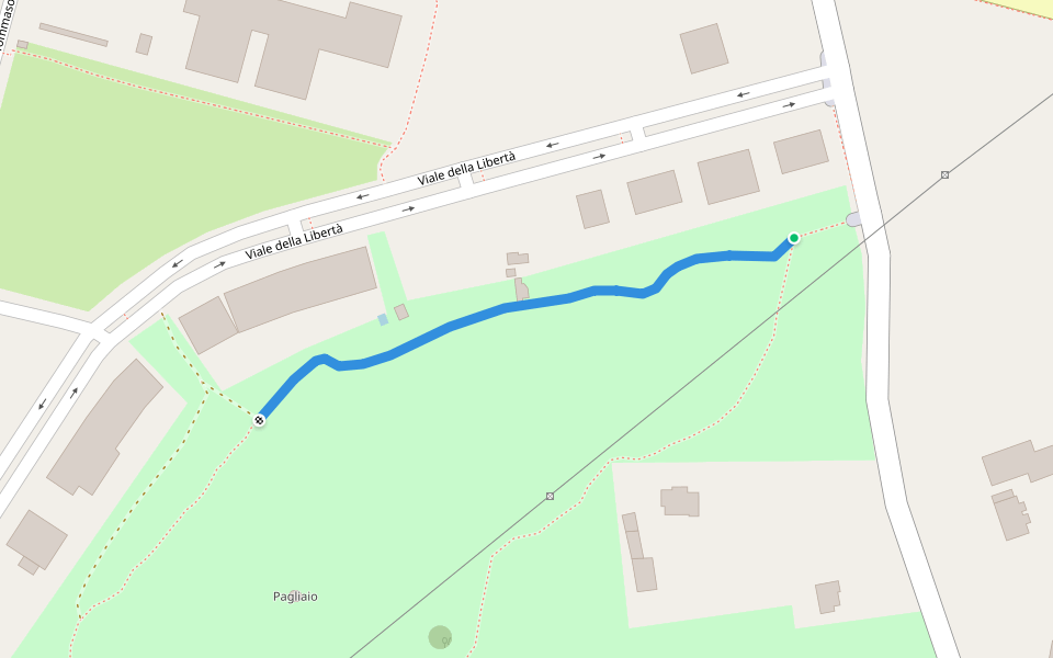 610_3 walking route map in Molfetta