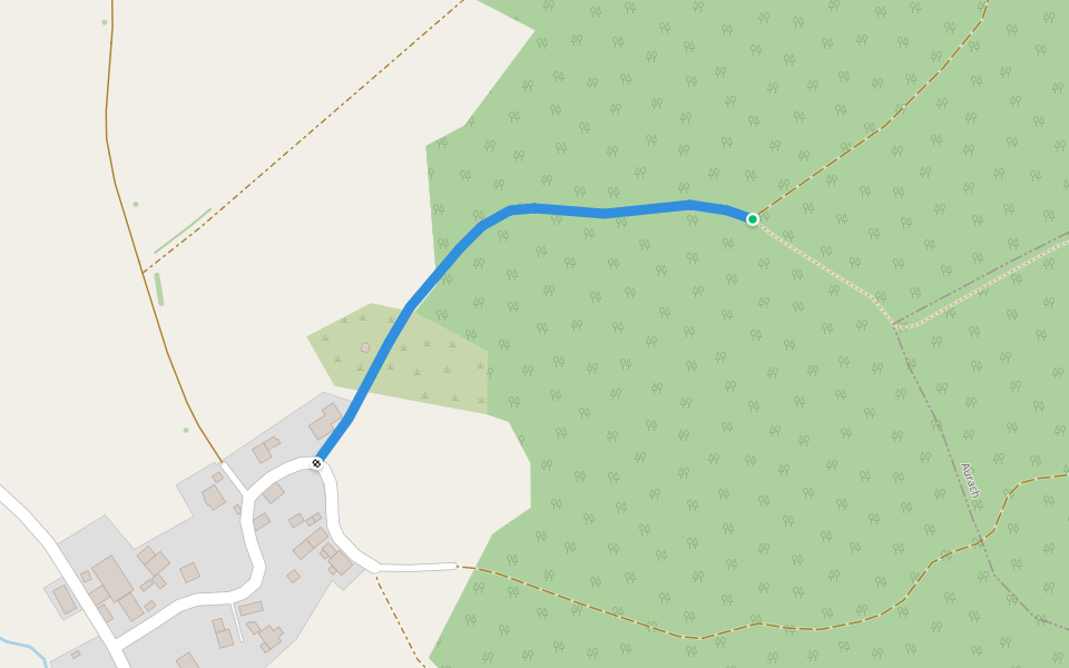 Dombühler Naturerlebnisweg (rot) V3 walking route map in Dombühl