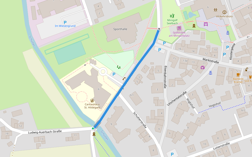 Seelbach Auerbach-Stein - Seelbach Sporthalle