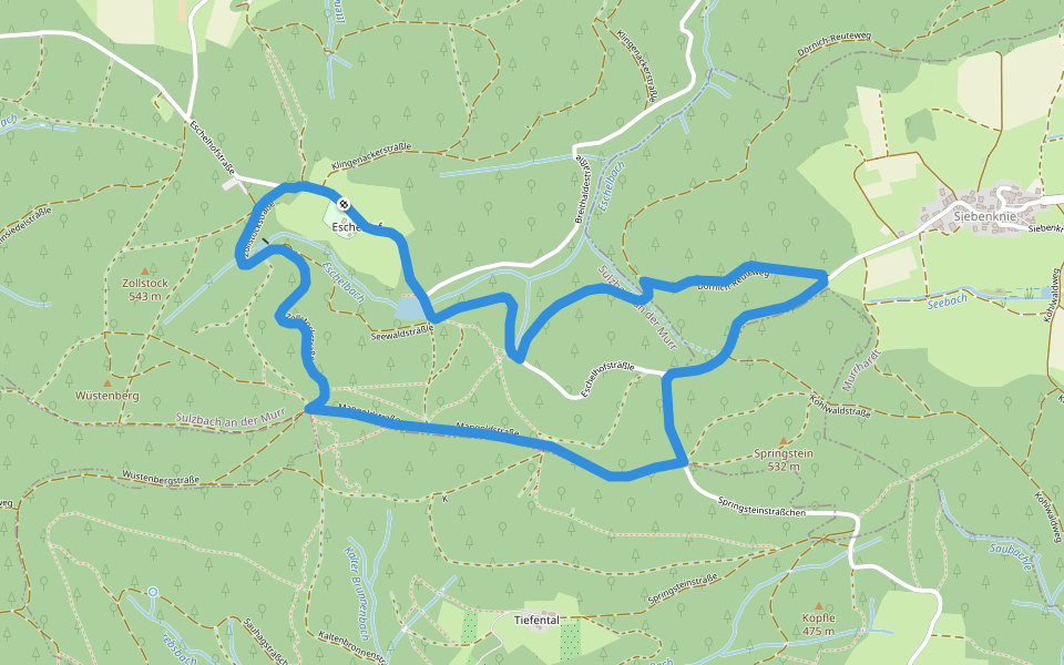 Eschelhof Familientour Hiking Trail Sulzbach An Der Murr Baden 