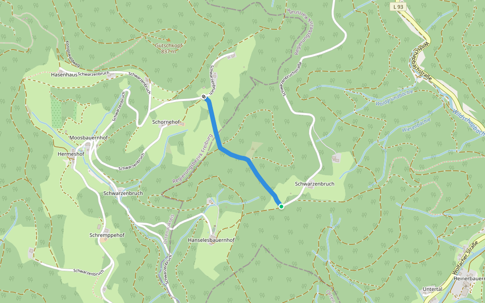 Auf dem Schlegel - Schwarzenbruch Hasenacker