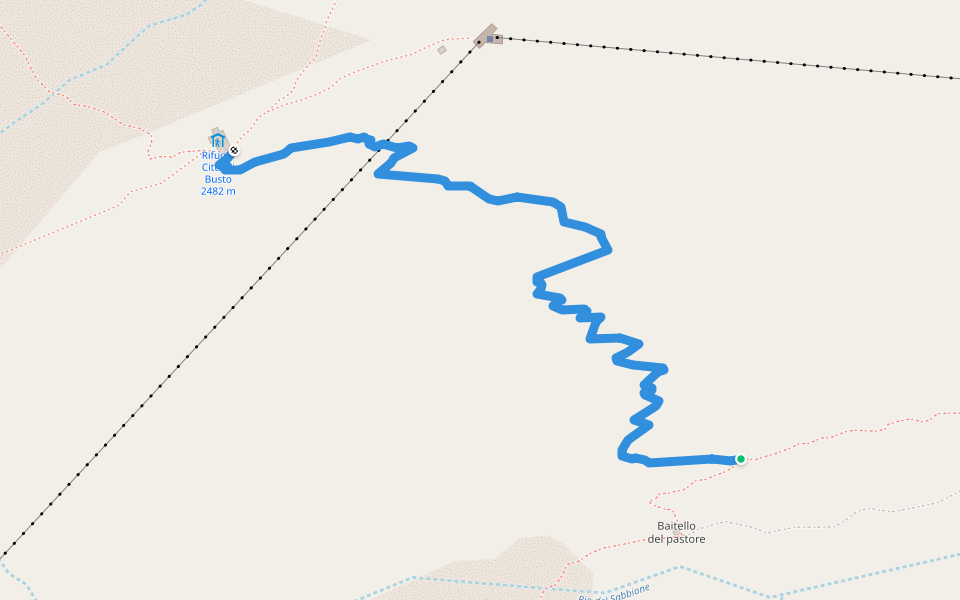 G39a - Bivio G39 - Rifugio Città di Busto