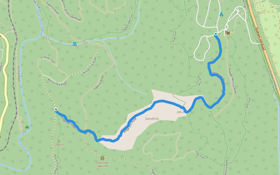 Ridge Fire Road