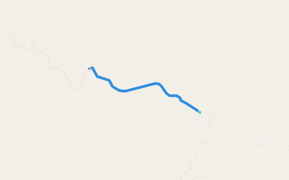 Via Ferrata Piepo Sartor walking route map in Sappada