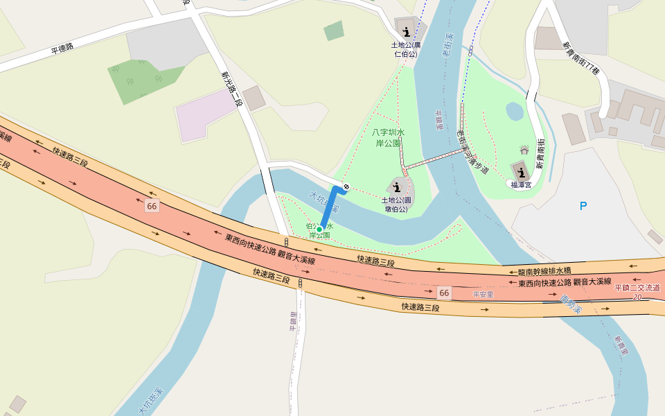 伯公潭跳石步道