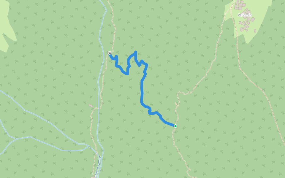 C04L - Alpi di Sogno - Aulamia walking route map in Sasso