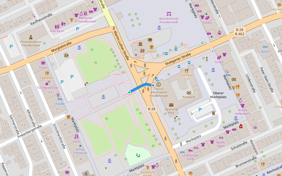 Freudenstadt Marktplatz - Freudenstadt Marktplatz