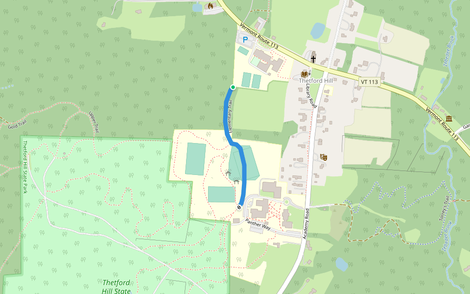 Elementary Trail Walking and Running Thetford, Vermont Pacer