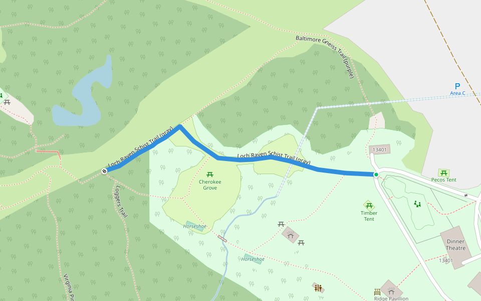 Loch Raven Schist Trail