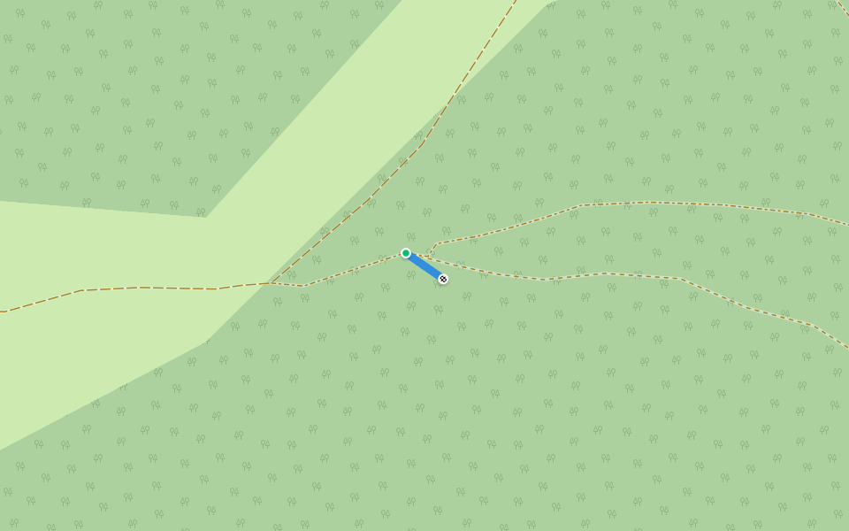 Costa Davanti walking route map in Auronzo di Cadore