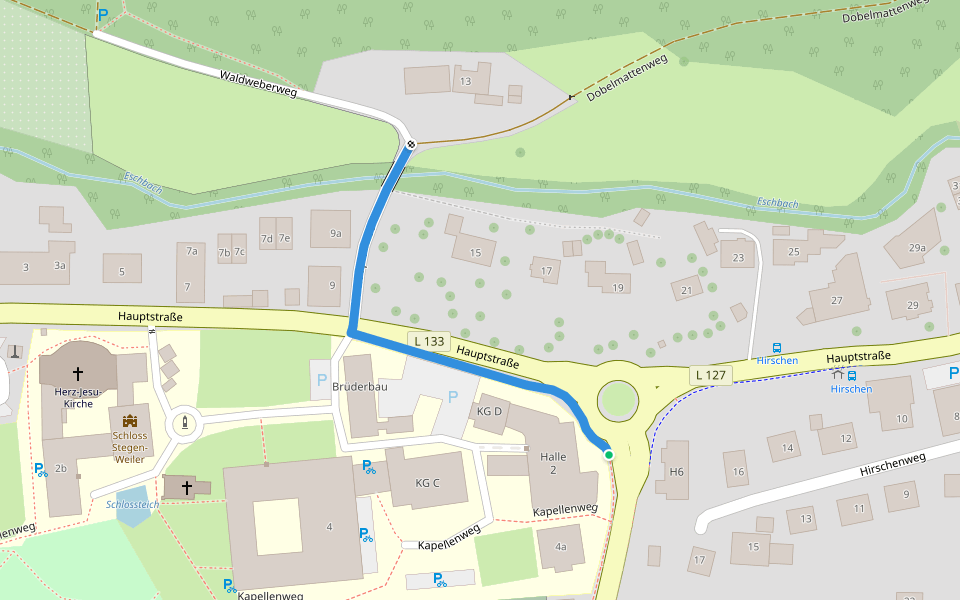 Stegen Beim Kolleg - Stegen Schloßmühle