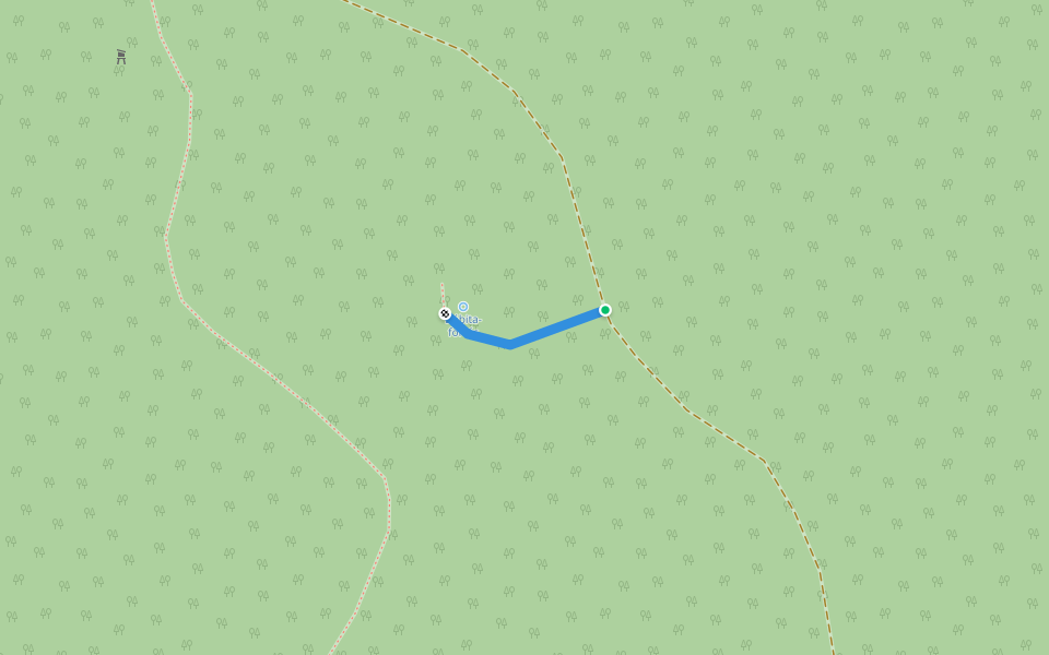 S● walking route map in Balatonszemes
