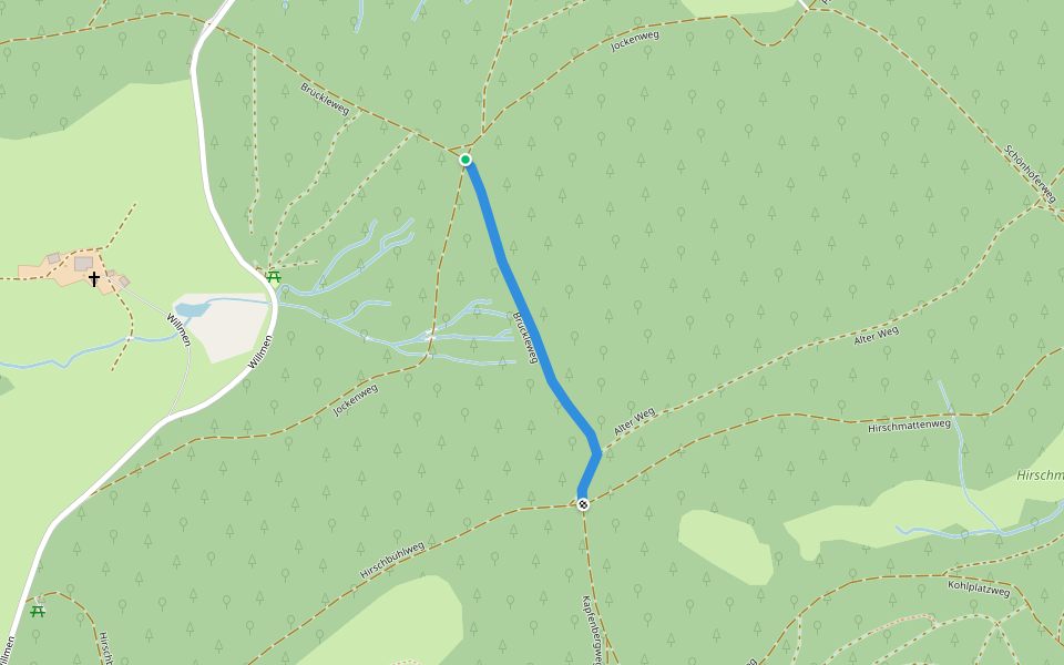 Jockenweg - Vorderer Hochwald